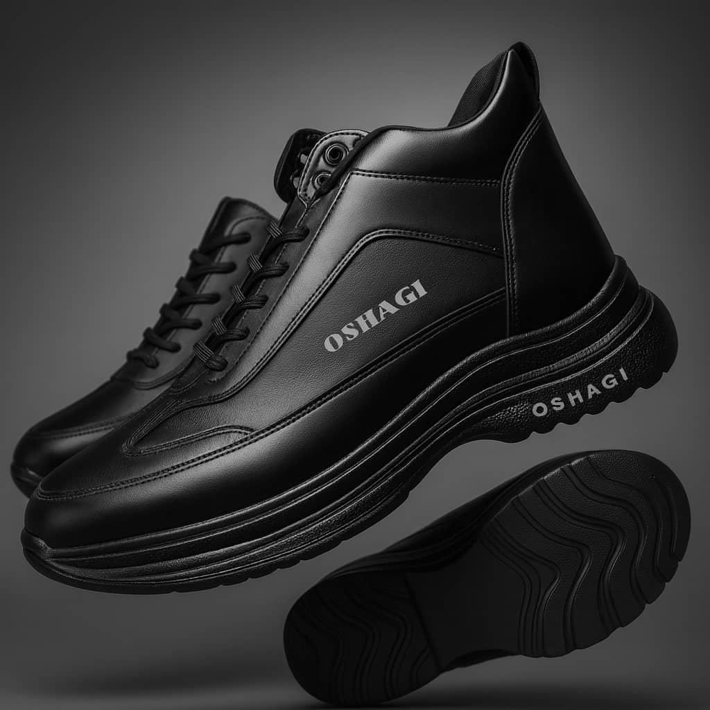 کفش اسپرت مجلسی مردانه برند عرفان جنس رویه چرم صنعتی زیره پیو بندی