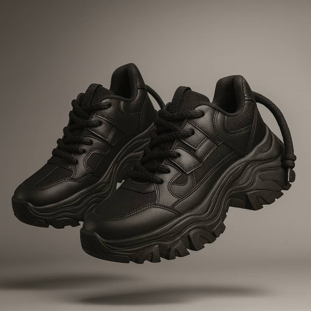 کفش اسپرت فشن لژدار جنس چرم صنعتی جنس زیره پیو فقط سایز ۳۷و۳۸و۳۹