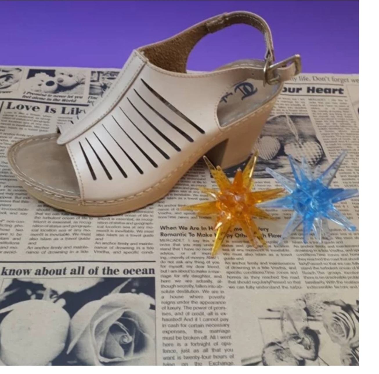 صندل تابستانی پشت کش نرم کرم سایز ۳۶ و ۳۷ و ۳۹و ۴۰
