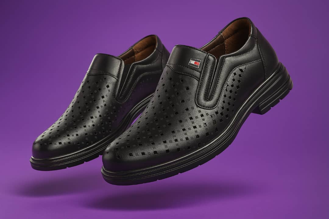 کفش مردانه مجلسی رویه لیزری تابستانی  فقط سایز۴۲و۴۳