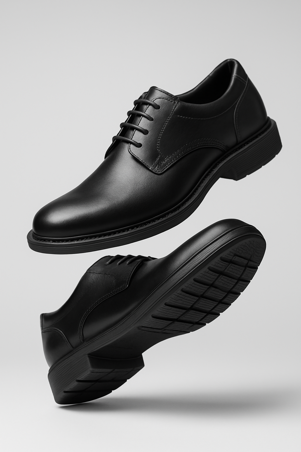 کفش اداری مردانه برند ریکادوچرم طبیعی جنس رویه چرم گاوی استر چرمی زیره لاستیک طبی ازسایز۴۱تا ۴۴